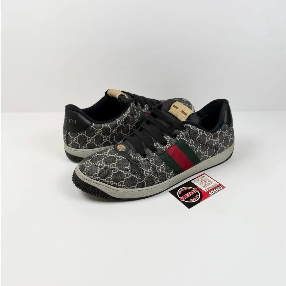 Size 13G/14US - Gucci Monogram Screener Sneakers